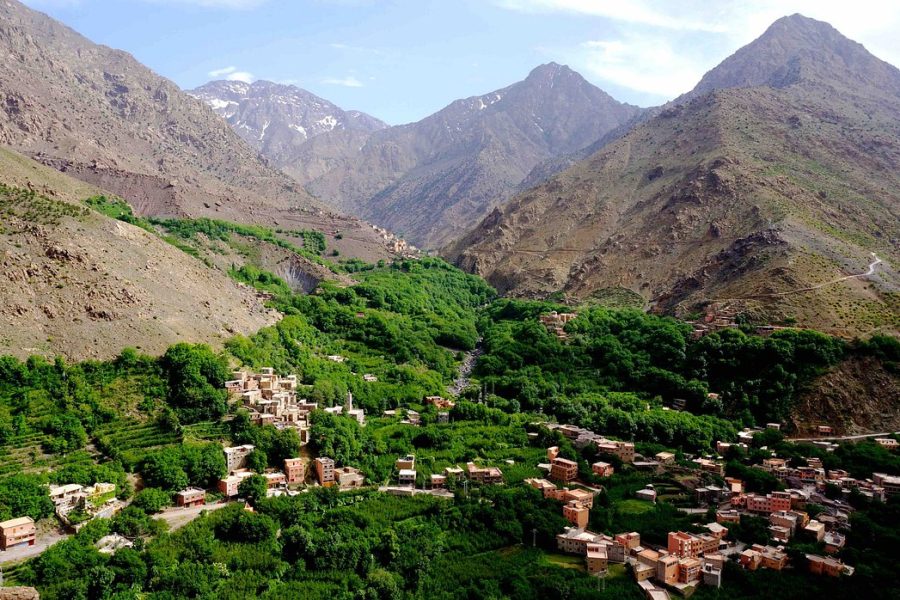 Montagne de l'atlas marocain