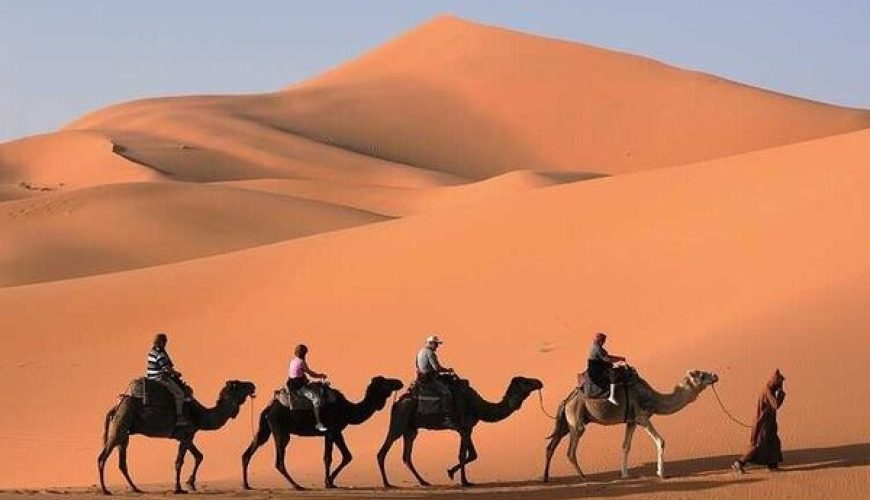 Le désert de Merzouga