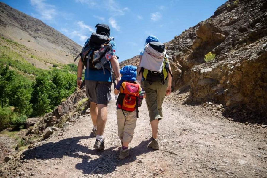 Randonnée en famille à Ouarzazate